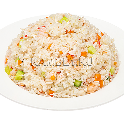 Рис с морепродуктами