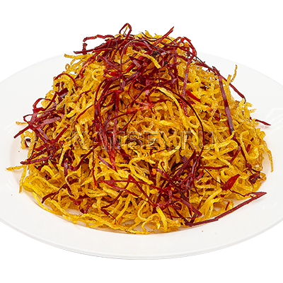 Картофель соломкой с перцем