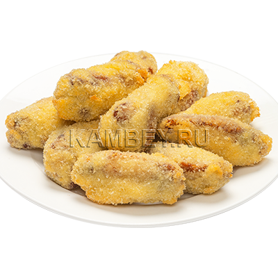 Куриные крылья в сухарях