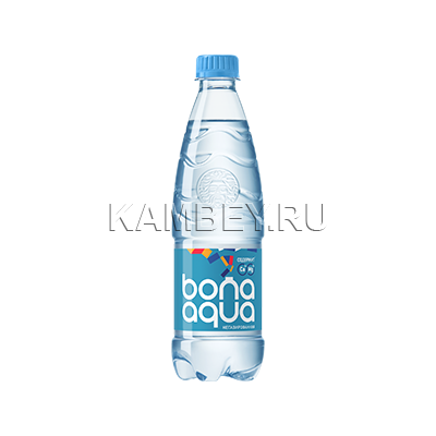 Минеральная вода "Бон Аква" не газированная 0,5 л.